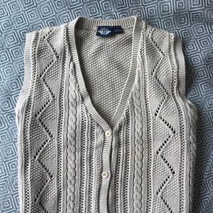 Dockers Vest Cotton Size M Made In USA